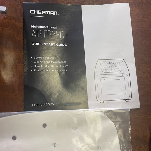 SOLD OUT Chefman Air Fryer accessories NEW - Picture 7 of 8